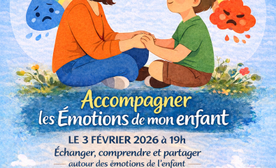 Conférence: Accompagner les émotions de mon enfant